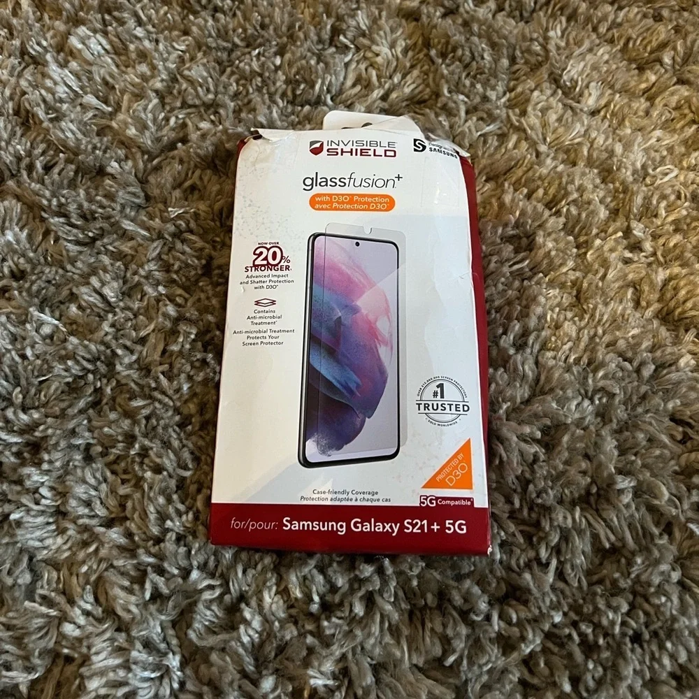 Invisible shield glass fusion Samsung Galaxy S21 + 5G Screen‎ protector